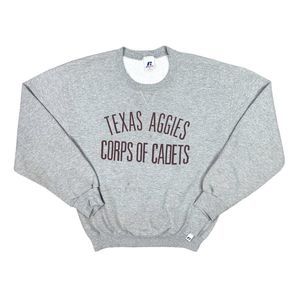 Vintage Russell Athletic Texas Aggies Corps of Cadets Crew Neck - Size Medium